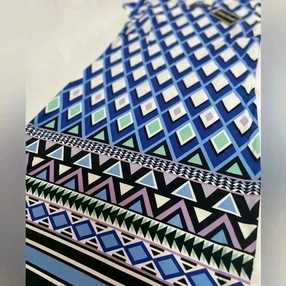 New NWT Jessica Howard Women's Size S MISSY Dress Blue Purple White‎ Diamond - Picture 11 of 12